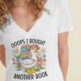 Oops I Bought Another Book Goose Women's Jersey Short Sleeve Deep V-Neck Tshirt Oops I Bought Another Book Goose Women's Jersey Short Sleeve Deep V-Neck Tshirt
