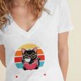 Read Books Drink Coffee Fight Evil Cat Premium Women's Jersey Short Sleeve Deep V-Neck Tshirt Read Books Drink Coffee Fight Evil Cat Premium Women's Jersey Short Sleeve Deep V-Neck Tshirt