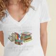 I Rescue Book Trapped In The Bookstore I'm Not A Hoarder Premium Tri-Blend Women's Jersey Short Sleeve Deep V-Neck Tshirt I Rescue Book Trapped In The Bookstore I'm Not A Hoarder Premium Tri-Blend Women's Jersey Short Sleeve Deep V-Neck Tshirt