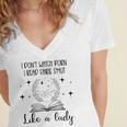 Smutty Book Lovers Romantasy Dark Fairy Tales Romance Reader I Dont Watch Porn Small Grey Women's Jersey Short Sleeve Deep V-Neck Tshirt Smutty Book Lovers Romantasy Dark Fairy Tales Romance Reader I Dont Watch Porn Small Grey Women's Jersey Short Sleeve Deep V-Neck Tshirt