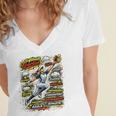 Softball Outfielder Best Traits Brave Retro Comic Book Art Premium Tri-Blend Women's Jersey Short Sleeve Deep V-Neck Tshirt Softball Outfielder Best Traits Brave Retro Comic Book Art Premium Tri-Blend Women's Jersey Short Sleeve Deep V-Neck Tshirt