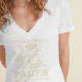 Spread Those Pages Like A Good Girl Shirt Smutty Spicy Book Premium Tri-Blend Women's Jersey Short Sleeve Deep V-Neck Tshirt