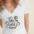 Tale As Old As Time Book Club Books Lover Women's Jersey Short Sleeve Deep V-Neck Tshirt