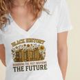 History Honoring Past Inspiring The Future Book Women's Jersey Short Sleeve Deep V-Neck Tshirt History Honoring Past Inspiring The Future Book Women's Jersey Short Sleeve Deep V-Neck Tshirt
