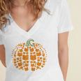 Vintage Book Pumpkin Autumn Fall Librarians Bookworm Teacher Women's Jersey Short Sleeve Deep V-Neck Tshirt Vintage Book Pumpkin Autumn Fall Librarians Bookworm Teacher Women's Jersey Short Sleeve Deep V-Neck Tshirt