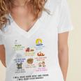 I Will Read Books On A Boat And Everywhere Reading Teachers Women's Jersey Short Sleeve Deep V-Neck Tshirt I Will Read Books On A Boat And Everywhere Reading Teachers Women's Jersey Short Sleeve Deep V-Neck Tshirt