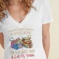 A Woman Cannot Survive On Books Alone She Needs Yarn Crochet Premium Tri-Blend Women's Jersey Short Sleeve Deep V-Neck Tshirt A Woman Cannot Survive On Books Alone She Needs Yarn Crochet Premium Tri-Blend Women's Jersey Short Sleeve Deep V-Neck Tshirt