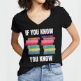67 Reading Books 6 7 If You Know Six Seven Women's Jersey Short Sleeve Deep V-Neck Tshirt 67 Reading Books 6 7 If You Know Six Seven Women's Jersey Short Sleeve Deep V-Neck Tshirt