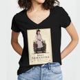 American Girl Meet Samantha Book Cover Women's Jersey Short Sleeve Deep V-Neck Tshirt