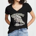 Book Dinosaur Bookworm T-Rex Dino Reading Books Book Women's Jersey Short Sleeve Deep V-Neck Tshirt Book Dinosaur Bookworm T-Rex Dino Reading Books Book Women's Jersey Short Sleeve Deep V-Neck Tshirt
