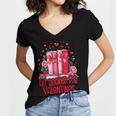 All Booked For Valentines Book Lovers Teacher Valentines Women's Jersey Short Sleeve Deep V-Neck Tshirt All Booked For Valentines Book Lovers Teacher Valentines Women's Jersey Short Sleeve Deep V-Neck Tshirt