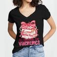 All Booked For Valentines Day Book Lovers Teacher Kids Women's Jersey Short Sleeve Deep V-Neck Tshirt All Booked For Valentines Day Book Lovers Teacher Kids Women's Jersey Short Sleeve Deep V-Neck Tshirt