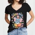 Books Lovers Kids Women Men It's A Good Day To Read A Book Women's Jersey Short Sleeve Deep V-Neck Tshirt Books Lovers Kids Women Men It's A Good Day To Read A Book Women's Jersey Short Sleeve Deep V-Neck Tshirt