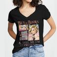 Buy Me Books And Tell Me I'm Pretty Book Lover Tee Women's Jersey Short Sleeve Deep V-Neck Tshirt Buy Me Books And Tell Me I'm Pretty Book Lover Tee Women's Jersey Short Sleeve Deep V-Neck Tshirt