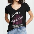 Call Me A Good Girl Take Me To The Bookstore Spicy Books Women's Jersey Short Sleeve Deep V-Neck Tshirt Call Me A Good Girl Take Me To The Bookstore Spicy Books Women's Jersey Short Sleeve Deep V-Neck Tshirt