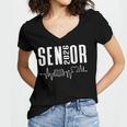 Class Of 2026 Senior Reading Themed Book Heartbeat Women's Jersey Short Sleeve Deep V-Neck Tshirt Class Of 2026 Senior Reading Themed Book Heartbeat Women's Jersey Short Sleeve Deep V-Neck Tshirt