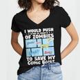 Comics Collecting Book Collector Guide Comics Lover Women's Jersey Short Sleeve Deep V-Neck Tshirt Comics Collecting Book Collector Guide Comics Lover Women's Jersey Short Sleeve Deep V-Neck Tshirt