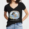 Corduroy A Very Special Bear Illustrated Children's Book Women's Jersey Short Sleeve Deep V-Neck Tshirt