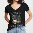 Dark Romance Book Lover Spicy Books Bookish Merch Morally Women's Jersey Short Sleeve Deep V-Neck Tshirt Dark Romance Book Lover Spicy Books Bookish Merch Morally Women's Jersey Short Sleeve Deep V-Neck Tshirt