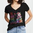 Eat Sleep Read Repeat Unicorn Read Book Reading Lovers Kids Women's Jersey Short Sleeve Deep V-Neck Tshirt Eat Sleep Read Repeat Unicorn Read Book Reading Lovers Kids Women's Jersey Short Sleeve Deep V-Neck Tshirt