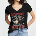 Enemies To Lovers Villain Reading Dark Romance Book Club Women's Jersey Short Sleeve Deep V-Neck Tshirt