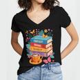 Fantasy Drama Tragedy Books Subtle Anti-Trump Women's Jersey Short Sleeve Deep V-Neck Tshirt Fantasy Drama Tragedy Books Subtle Anti-Trump Women's Jersey Short Sleeve Deep V-Neck Tshirt