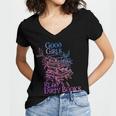 Good Girls Read Dirty Books Apparel Women's Jersey Short Sleeve Deep V-Neck Tshirt Good Girls Read Dirty Books Apparel Women's Jersey Short Sleeve Deep V-Neck Tshirt