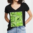 Green Comic Book Green Graphic Women's Jersey Short Sleeve Deep V-Neck Tshirt Green Comic Book Green Graphic Women's Jersey Short Sleeve Deep V-Neck Tshirt