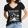 Husbands Against Book Boyfriends Book Boyfriends Club Women's Jersey Short Sleeve Deep V-Neck Tshirt Husbands Against Book Boyfriends Book Boyfriends Club Women's Jersey Short Sleeve Deep V-Neck Tshirt