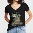 I'm Not A Bookworm I'm A Book Dragon Women's Jersey Short Sleeve Deep V-Neck Tshirt I'm Not A Bookworm I'm A Book Dragon Women's Jersey Short Sleeve Deep V-Neck Tshirt