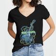 Introvert Music Lover Electric Guitar Rock Women's Jersey Short Sleeve Deep V-Neck Tshirt Introvert Music Lover Electric Guitar Rock Women's Jersey Short Sleeve Deep V-Neck Tshirt