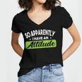 Introverts Attitude Introvert Antisocial Sarcasm Anti Social Women's Jersey Short Sleeve Deep V-Neck Tshirt Introverts Attitude Introvert Antisocial Sarcasm Anti Social Women's Jersey Short Sleeve Deep V-Neck Tshirt