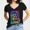Its A Good Day To Read Book Kids Boys Girls Reading Graphic Women's Jersey Short Sleeve Deep V-Neck Tshirt Its A Good Day To Read Book Kids Boys Girls Reading Graphic Women's Jersey Short Sleeve Deep V-Neck Tshirt