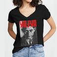 Kafka Franz Portrait Books And Literature Women's Jersey Short Sleeve Deep V-Neck Tshirt Kafka Franz Portrait Books And Literature Women's Jersey Short Sleeve Deep V-Neck Tshirt