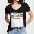 Meine Jugendweihe Guest Book Colourful Wir Waren Dabei MäDchen German Women's Jersey Short Sleeve Deep V-Neck Tshirt Meine Jugendweihe Guest Book Colourful Wir Waren Dabei MäDchen German Women's Jersey Short Sleeve Deep V-Neck Tshirt
