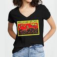 Millions Of Cats Book Cover Women's Jersey Short Sleeve Deep V-Neck Tshirt