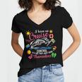 I Have No Control On A Cruise They Just Book Themselves Women's Jersey Short Sleeve Deep V-Neck Tshirt