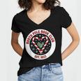 North Pole Book Club Shirt Candy Cane Christmas Women's Jersey Short Sleeve Deep V-Neck Tshirt North Pole Book Club Shirt Candy Cane Christmas Women's Jersey Short Sleeve Deep V-Neck Tshirt