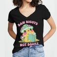 Do Not Forbid Fanatics Books Funny Mushroom Books Reading Women's Jersey Short Sleeve Deep V-Neck Tshirt Do Not Forbid Fanatics Books Funny Mushroom Books Reading Women's Jersey Short Sleeve Deep V-Neck Tshirt