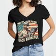 Only You Can Prevent Book Burnings Books Women's Jersey Short Sleeve Deep V-Neck Tshirt