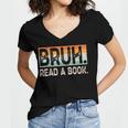 Read A Book Bruh Cool Ela English Teacher Reading Literature Women's Jersey Short Sleeve Deep V-Neck Tshirt Read A Book Bruh Cool Ela English Teacher Reading Literature Women's Jersey Short Sleeve Deep V-Neck Tshirt