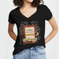 A Reader Without Their Book Is A Tragedy Dragon Rider Quote Women's Jersey Short Sleeve Deep V-Neck Tshirt A Reader Without Their Book Is A Tragedy Dragon Rider Quote Women's Jersey Short Sleeve Deep V-Neck Tshirt