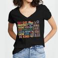 Say Gay Protect Trans Kids Read Banned Books LGBTQ Gay Pride Women's Jersey Short Sleeve Deep V-Neck Tshirt Say Gay Protect Trans Kids Read Banned Books LGBTQ Gay Pride Women's Jersey Short Sleeve Deep V-Neck Tshirt