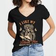 Smut Reader Spicy Book Dark Romance I Like My Fictional Men Women's Jersey Short Sleeve Deep V-Neck Tshirt Smut Reader Spicy Book Dark Romance I Like My Fictional Men Women's Jersey Short Sleeve Deep V-Neck Tshirt