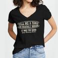 Tell Me A Time In History When Good Guys Banning Books Women's Jersey Short Sleeve Deep V-Neck Tshirt