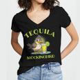 Tequila Mockingbird For Book Lovers And Writers Women's Jersey Short Sleeve Deep V-Neck Tshirt Tequila Mockingbird For Book Lovers And Writers Women's Jersey Short Sleeve Deep V-Neck Tshirt