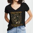 Tired Mom Club Bookish Things Booktrovert Book Lover Women's Jersey Short Sleeve Deep V-Neck Tshirt Tired Mom Club Bookish Things Booktrovert Book Lover Women's Jersey Short Sleeve Deep V-Neck Tshirt