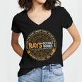Vintage Quote Ray's Occult Retro Spiritual Books Women's Jersey Short Sleeve Deep V-Neck Tshirt