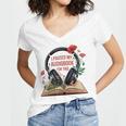 Audiobook Lover Bookish I Paused My Audiobook For This Women's Jersey Short Sleeve Deep V-Neck Tshirt Audiobook Lover Bookish I Paused My Audiobook For This Women's Jersey Short Sleeve Deep V-Neck Tshirt