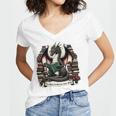 Book Dragon Yes I Really Do Need All These Books Women's Jersey Short Sleeve Deep V-Neck Tshirt Book Dragon Yes I Really Do Need All These Books Women's Jersey Short Sleeve Deep V-Neck Tshirt